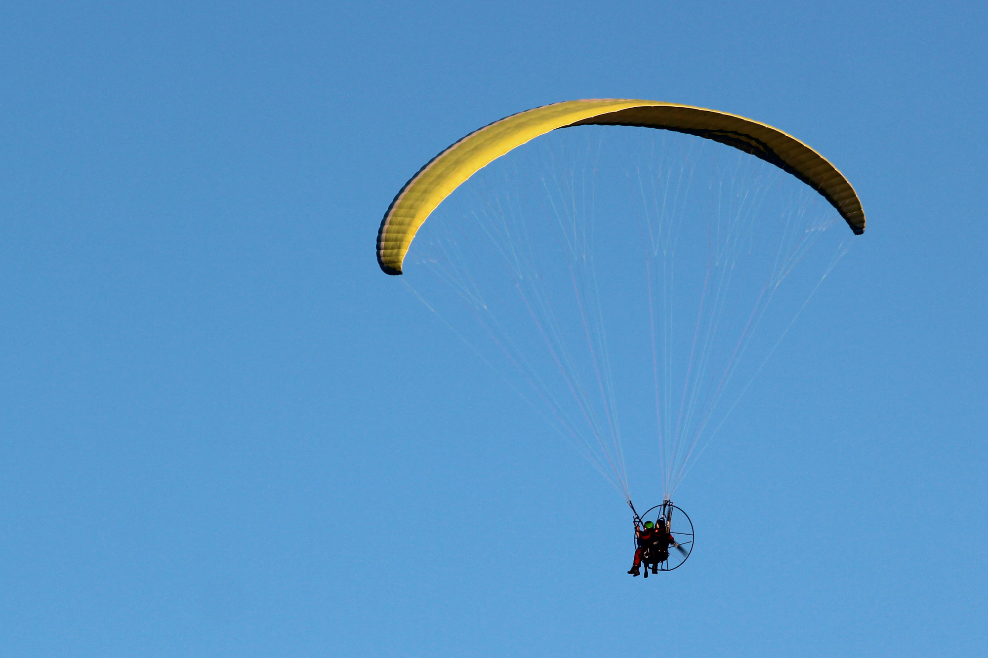 Tandem paragliding je bila odlična adrenalinska izkušnja